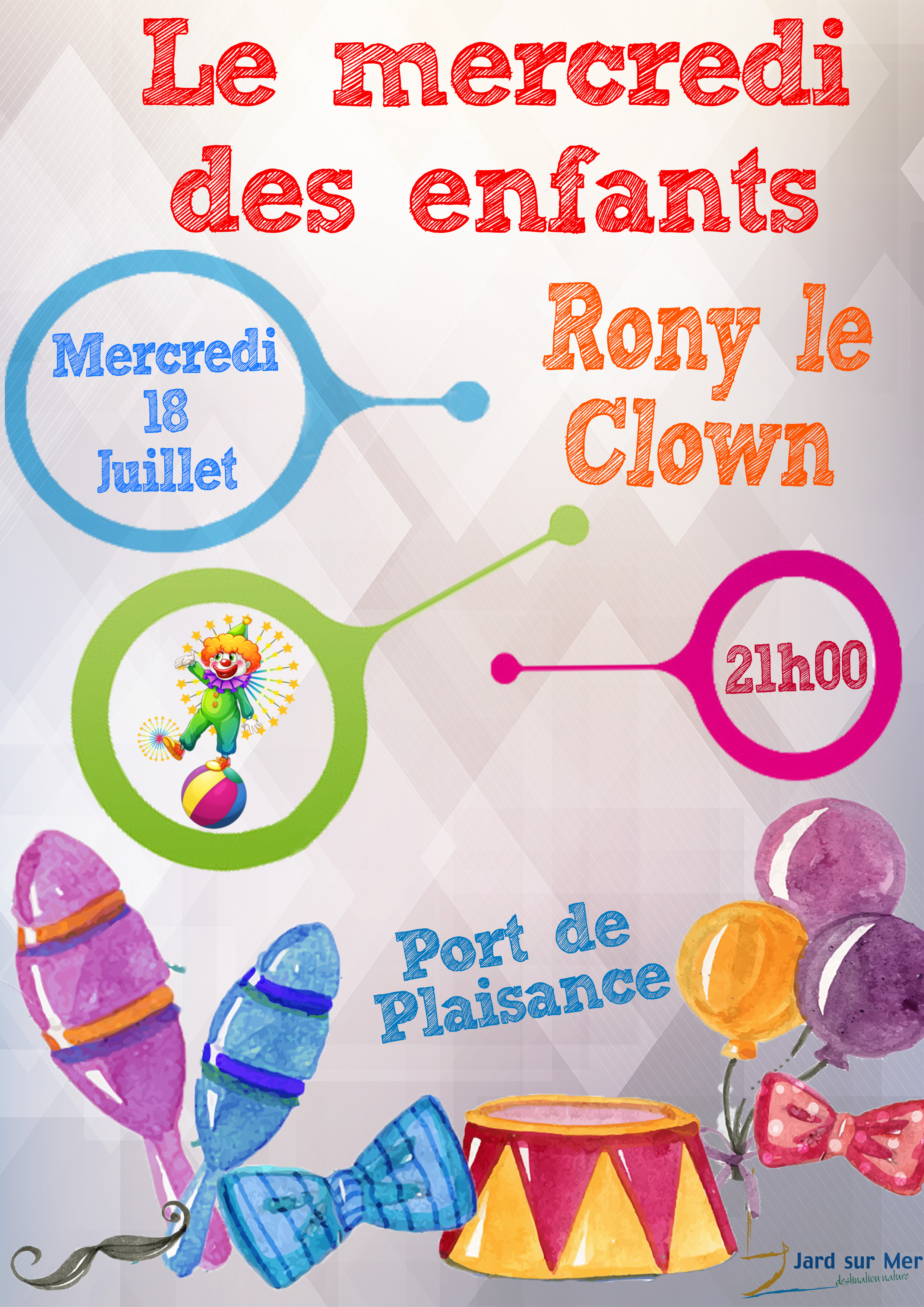 Rony le Clown | Site de la commune de Jard-sur-Mer
