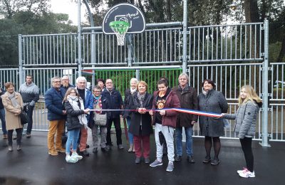Inauguration du terrain multisports