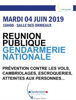 réunion gendarmerie 04-06 19