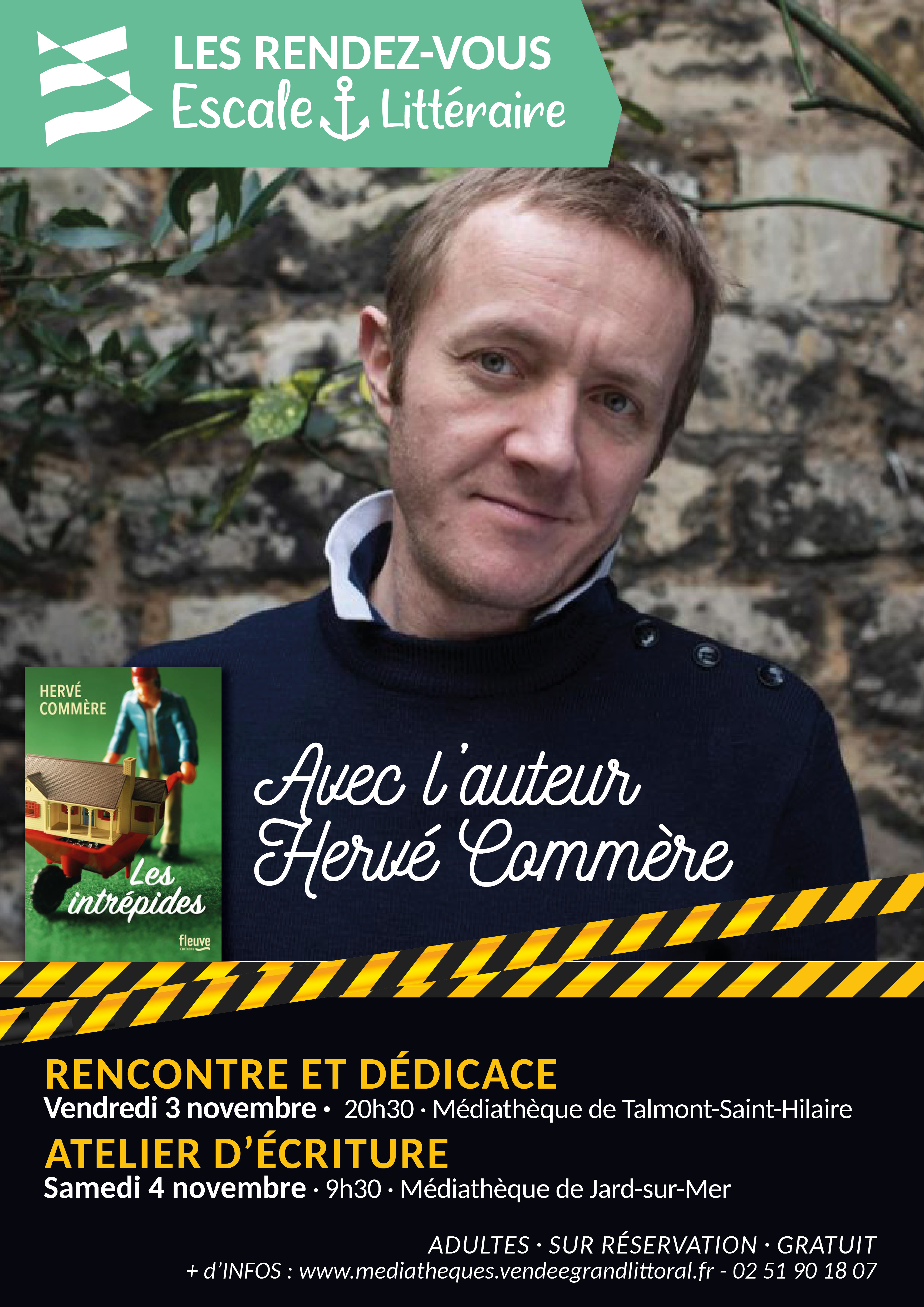 Atelier d’écriture avec l’auteur Hervé Commère - Site de la commune de ...